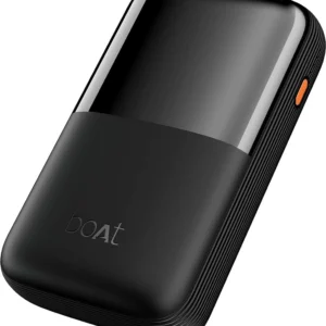 boAt 20000 mAh 35 W Compact Pocket Size Power Bank (Sable Black, Lithium Polymer, Fast Charging, Quick Charge 3.0, Power Delivery 3.0 for Mobile, Tablet, Earbuds, Smartwatch)